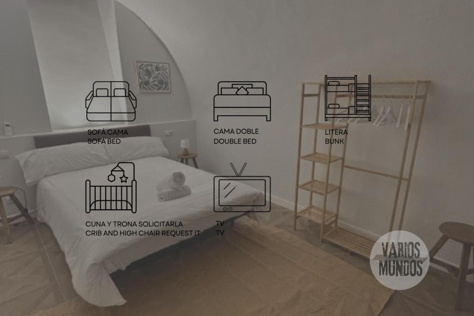 Sunny Apt 9Pax 4 Habitaciones En Minas-Malasana E3 マドリード エクステリア 写真