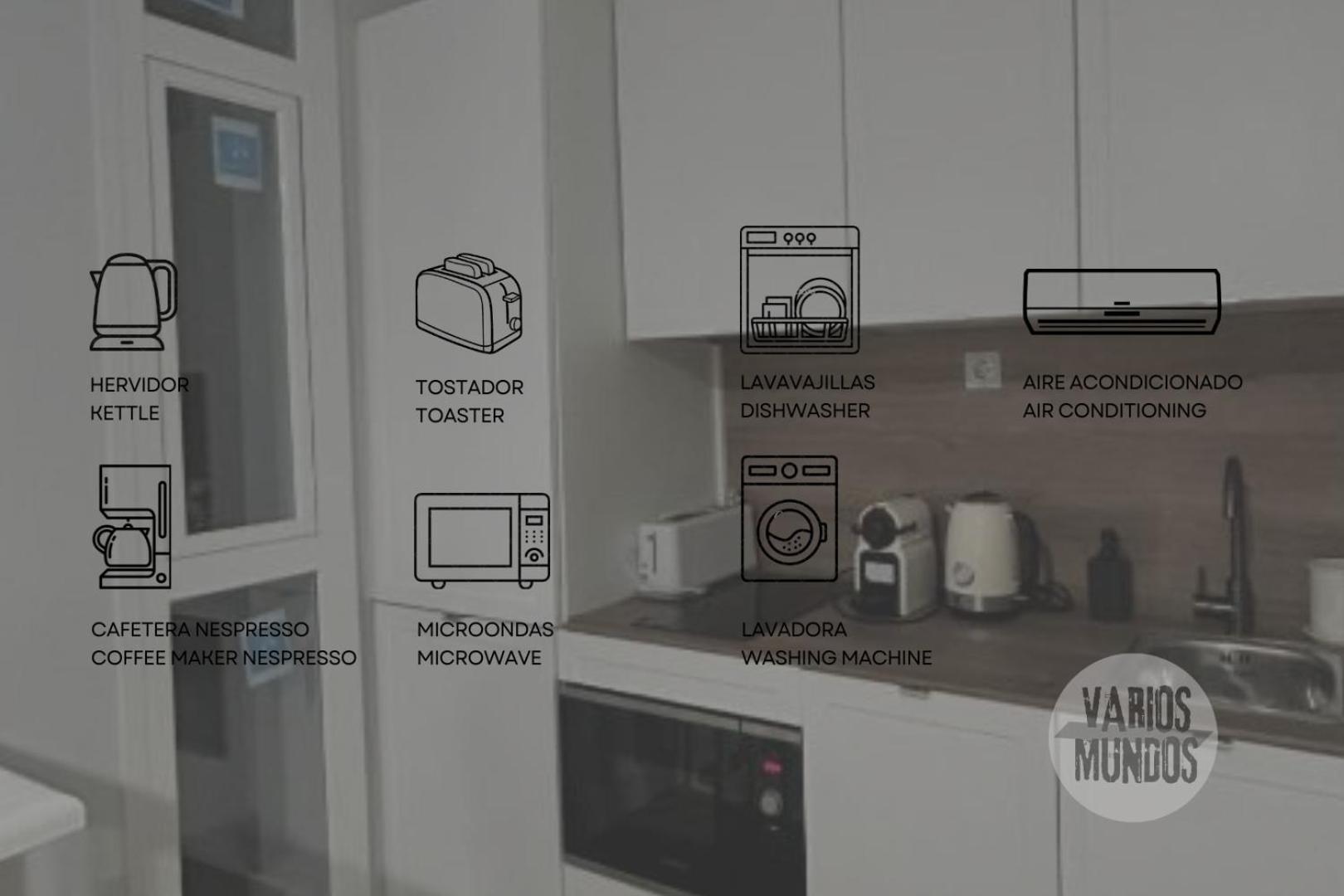 Sunny Apt 9Pax 4 Habitaciones En Minas-Malasana E3 マドリード エクステリア 写真